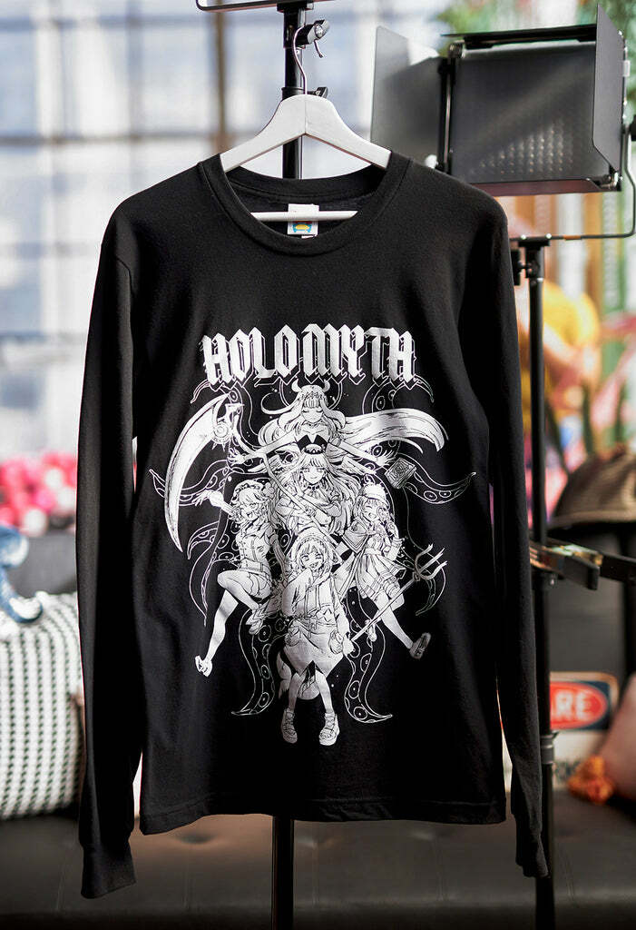 「官方代購」「第5團」Hololive EN X OMOCAT - holoMyth Long Sleeve Shirt