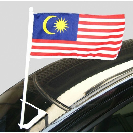 (Cotton) Bendera Kereta Malaysia,Hand Flag,Spring Flag,Flagline Malaysia Flag/Bendera Malaysia *READY STOCK*