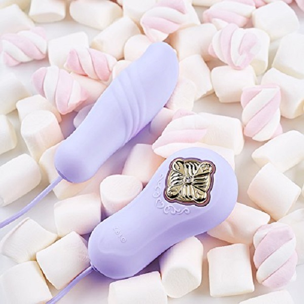 Zalo Temptation 熱感自動抽插震蛋 紫色