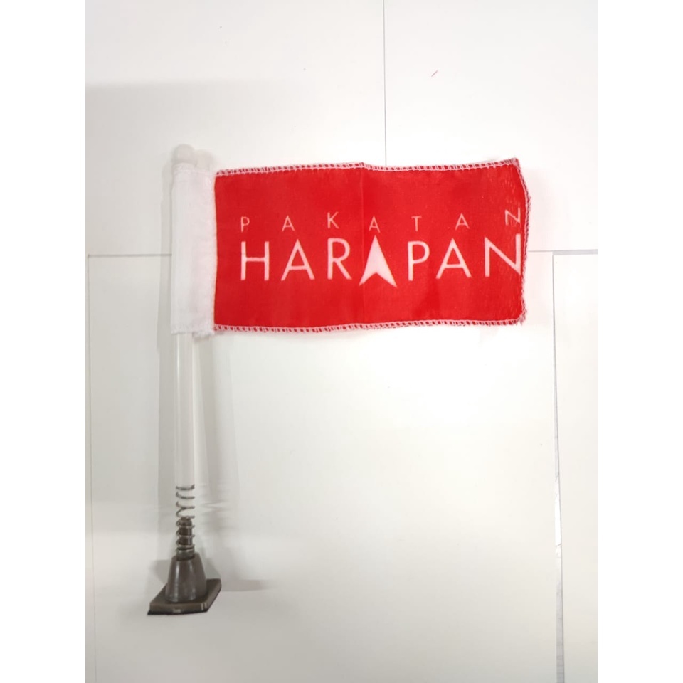 (Cotton) Bendera Spring Flag BN,Umno,Harapan... *READY STOCK*