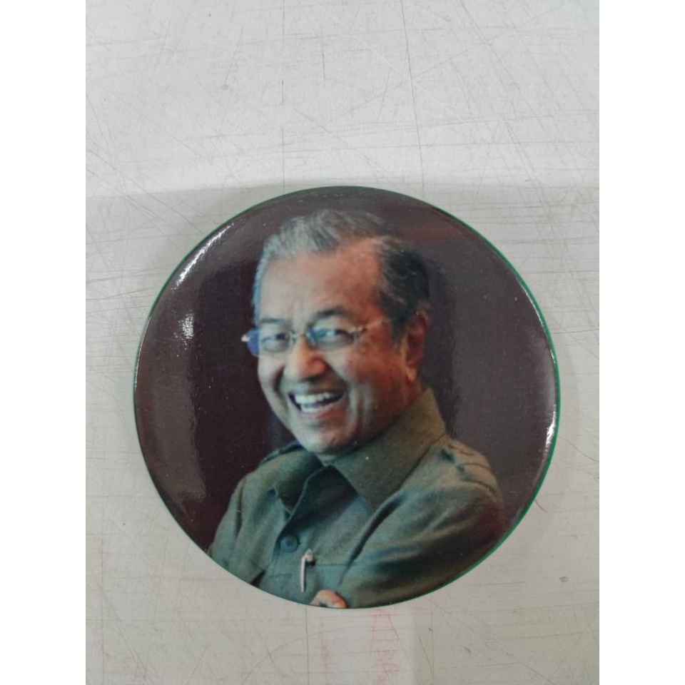 *Ready Stock* Button Bagde  PM Mahathir