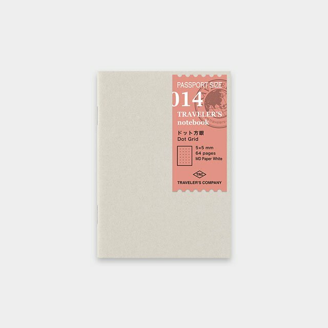 〔護照〕014 點點方眼｜日本 Traveler’s Notebook