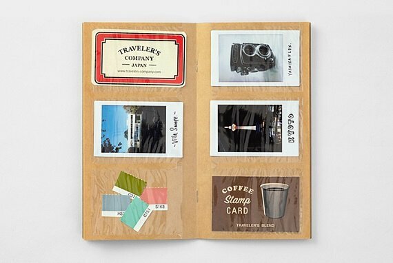 〔標準〕 028 卡片夾 拍立得收納本｜日本 Traveler’s Notebook