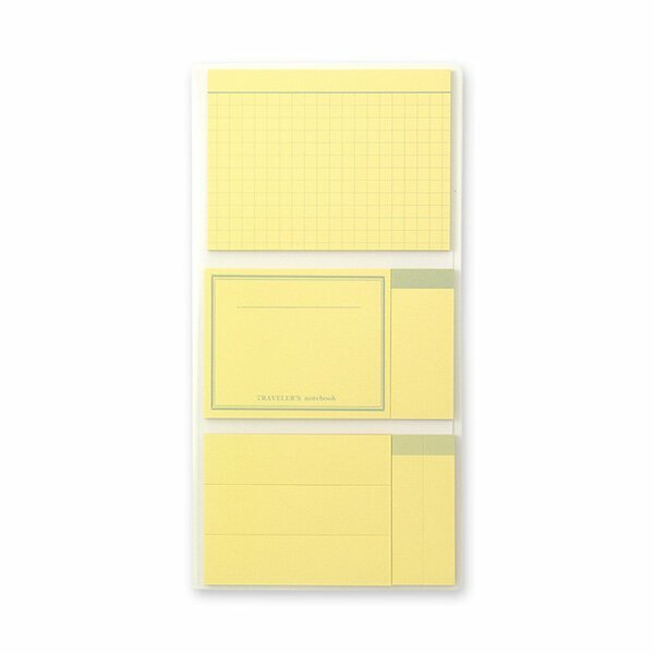 〔標準〕 022 便利貼｜日本 Traveler’s Notebook