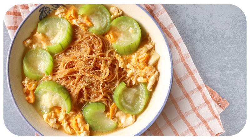 上智關廟麵 - 絲瓜雞絲麵