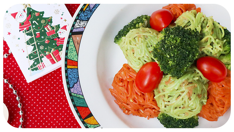 上智關廟麵 -  彩色麵條丸子