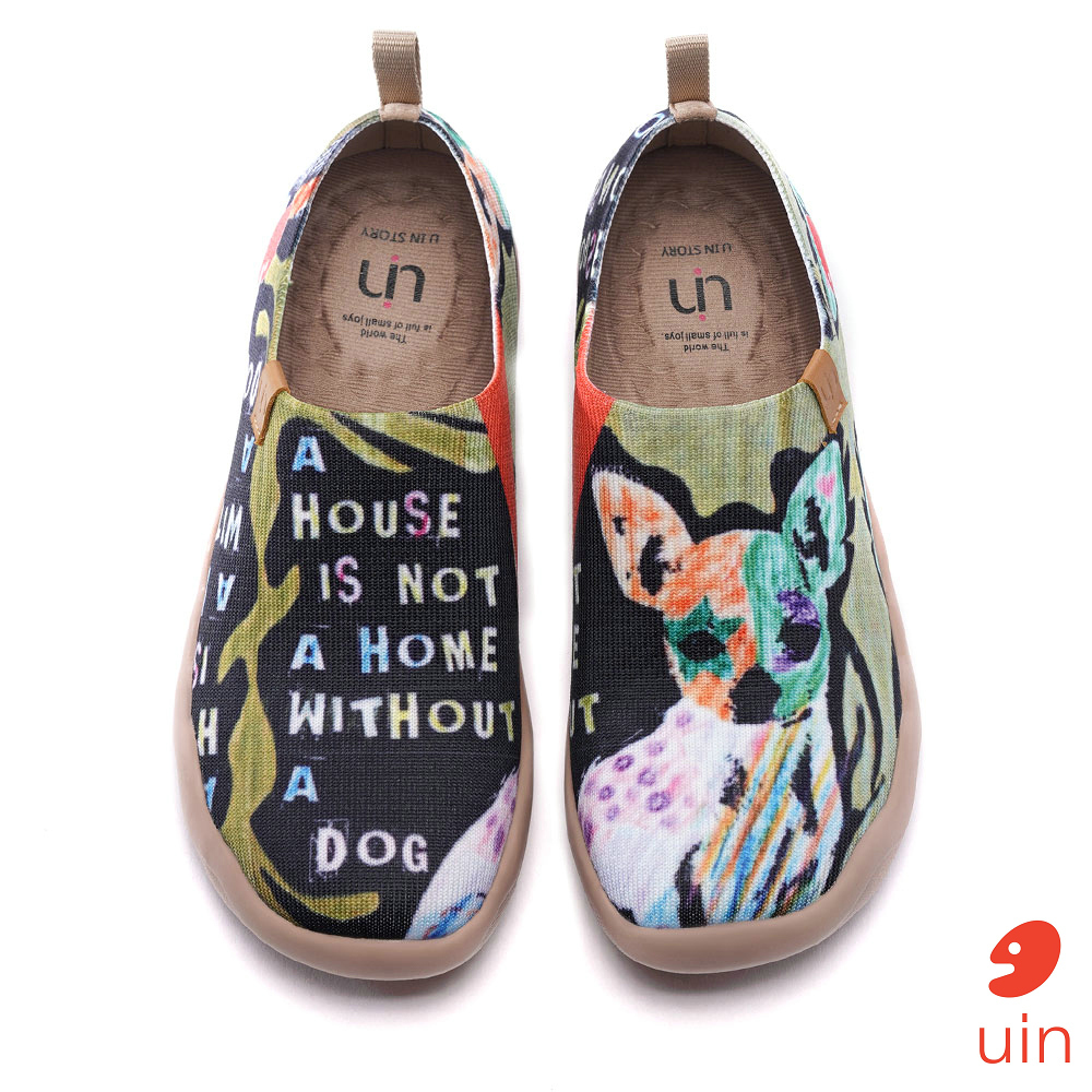 【 Uin 】西班牙原創設計 | 旺仔 彩繪鞋 休閒鞋 女鞋 懶人鞋