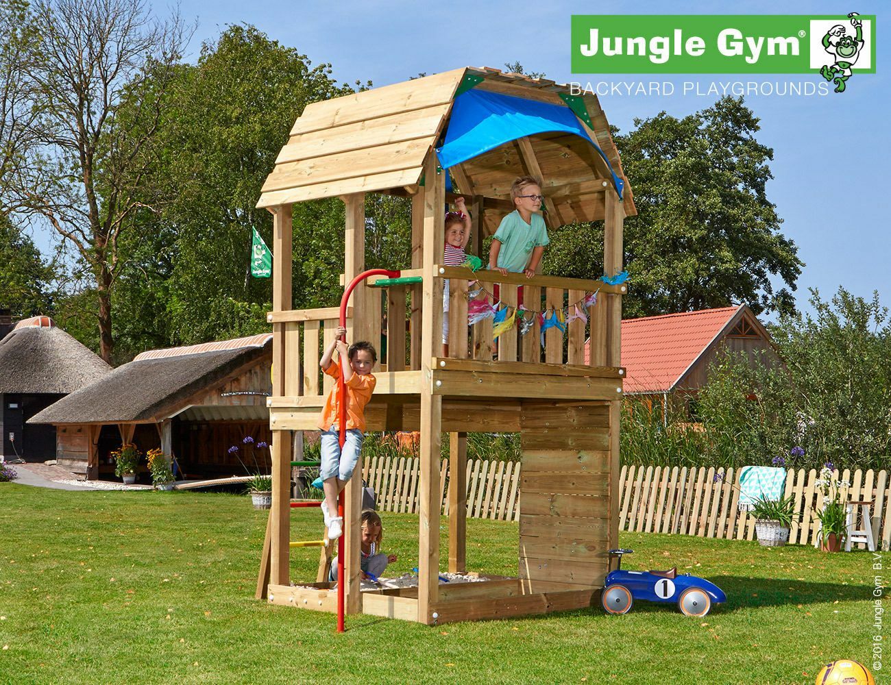 Jungle Barn Fireman's Pole