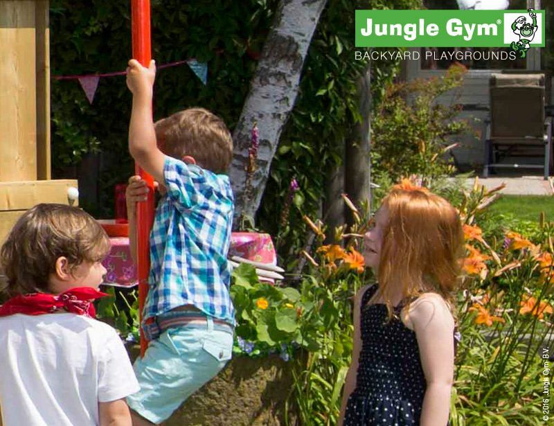Jungle Cabin Fireman's Pole