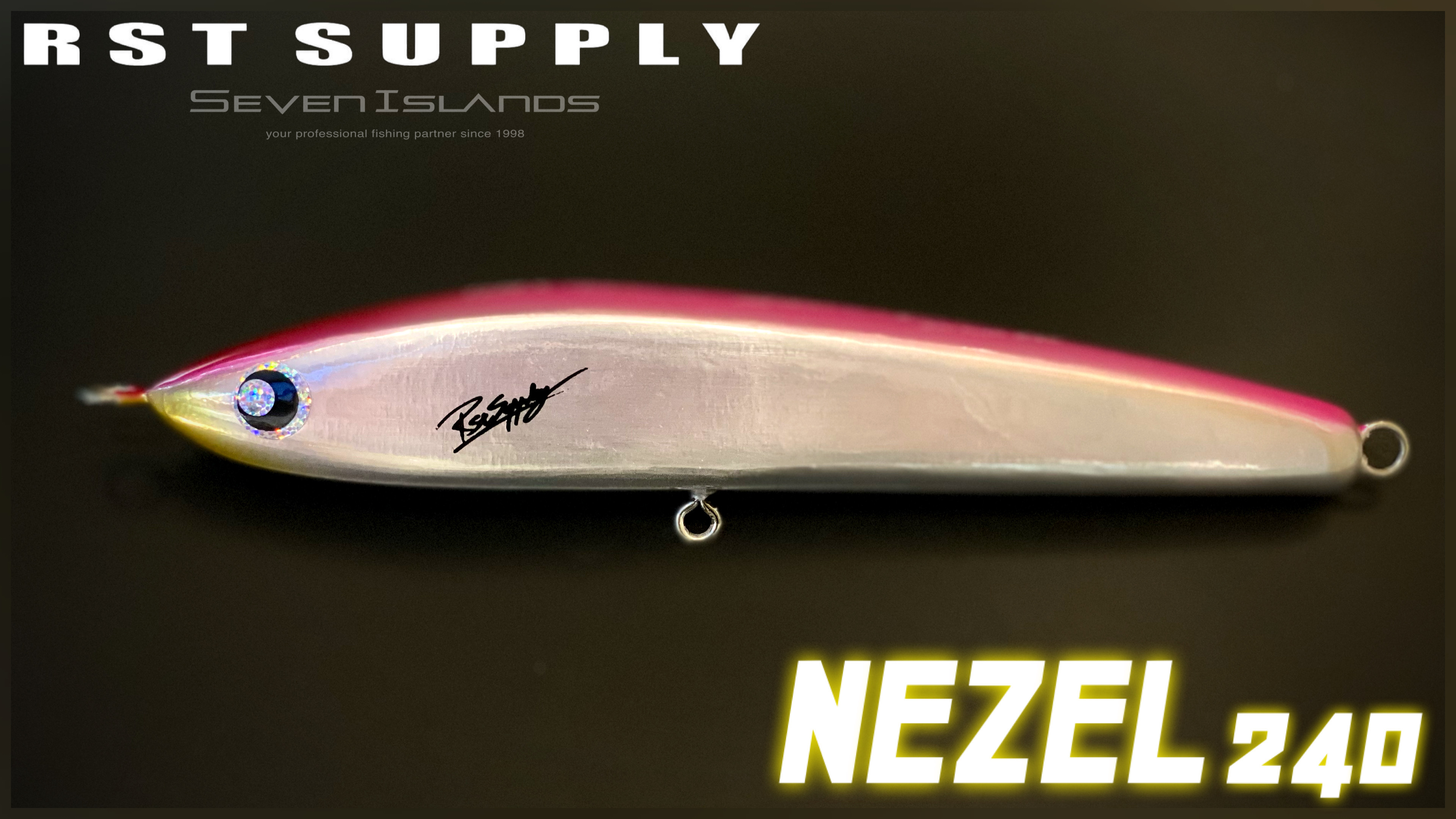 RST SUPPLY NEZUL 240 HANDMADE WOODEN LURE - 七島釣具