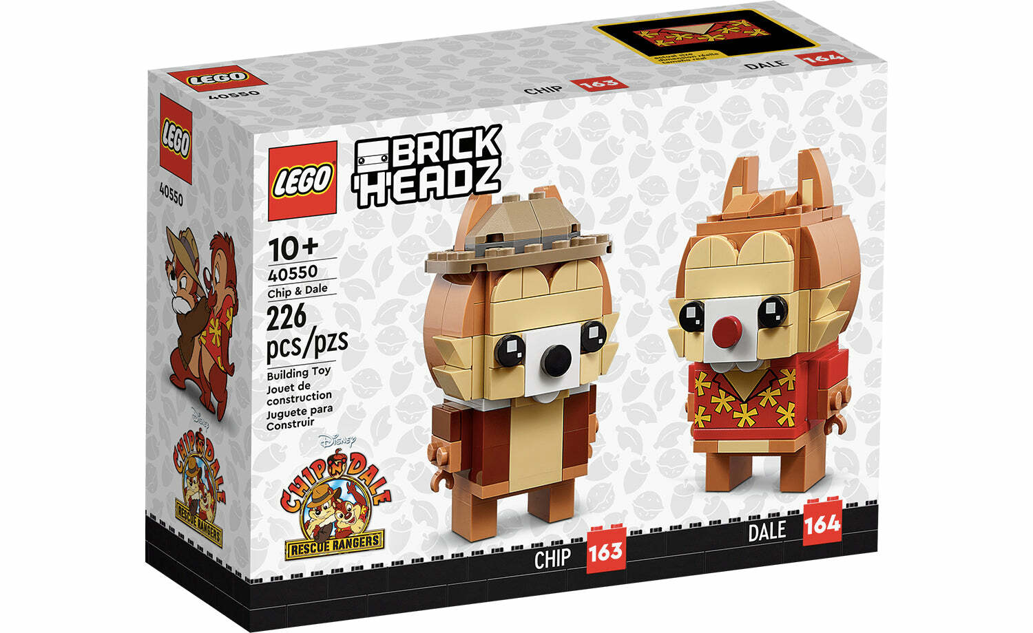 [飛米樂高積木專賣店]  LEGO 40550 大頭系列 奇奇與蒂蒂