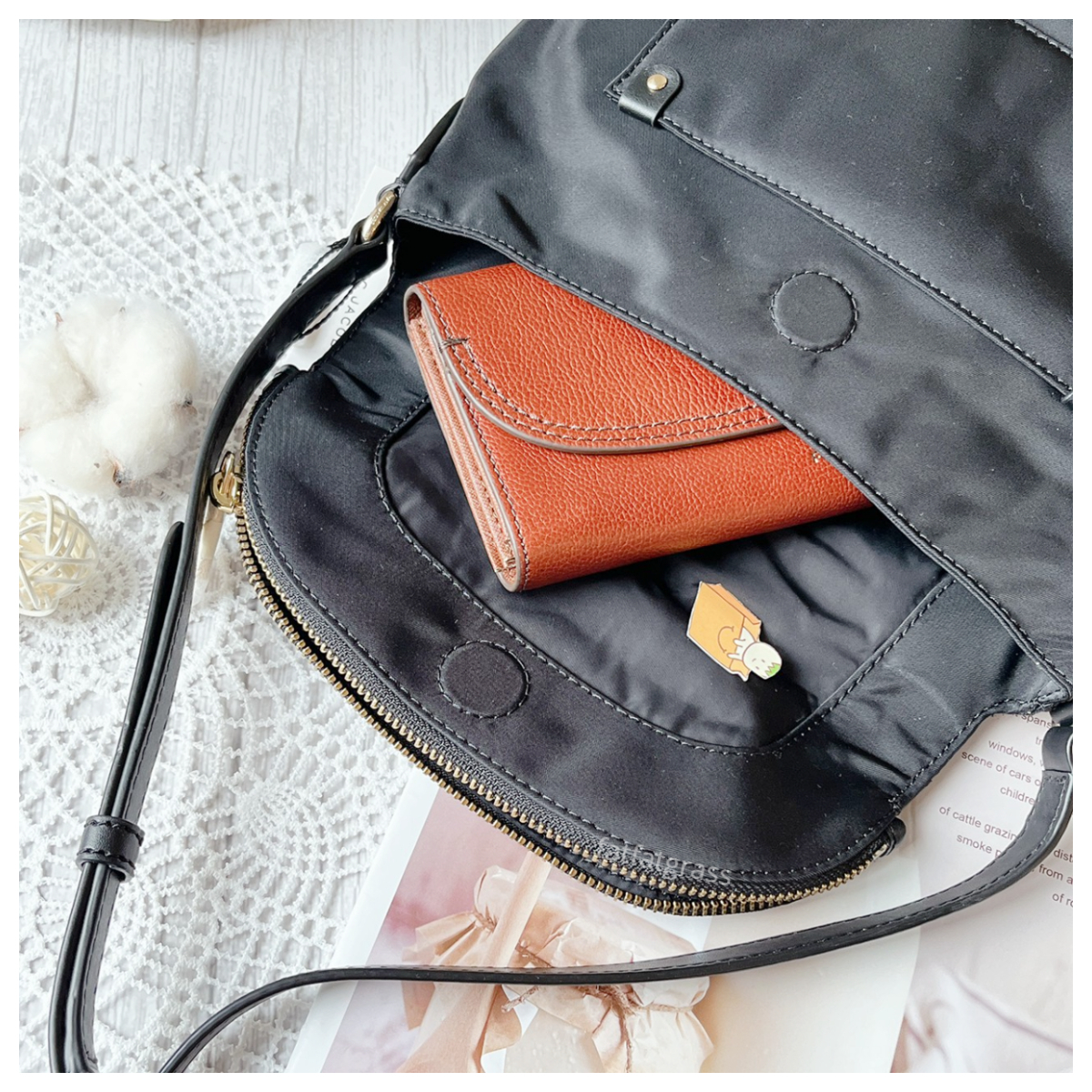 【現貨】MJ Preppy 小豬包 側背包 尼龍包 斜揹包 女生包包 女包 Marc Jacobs MarcJacobs