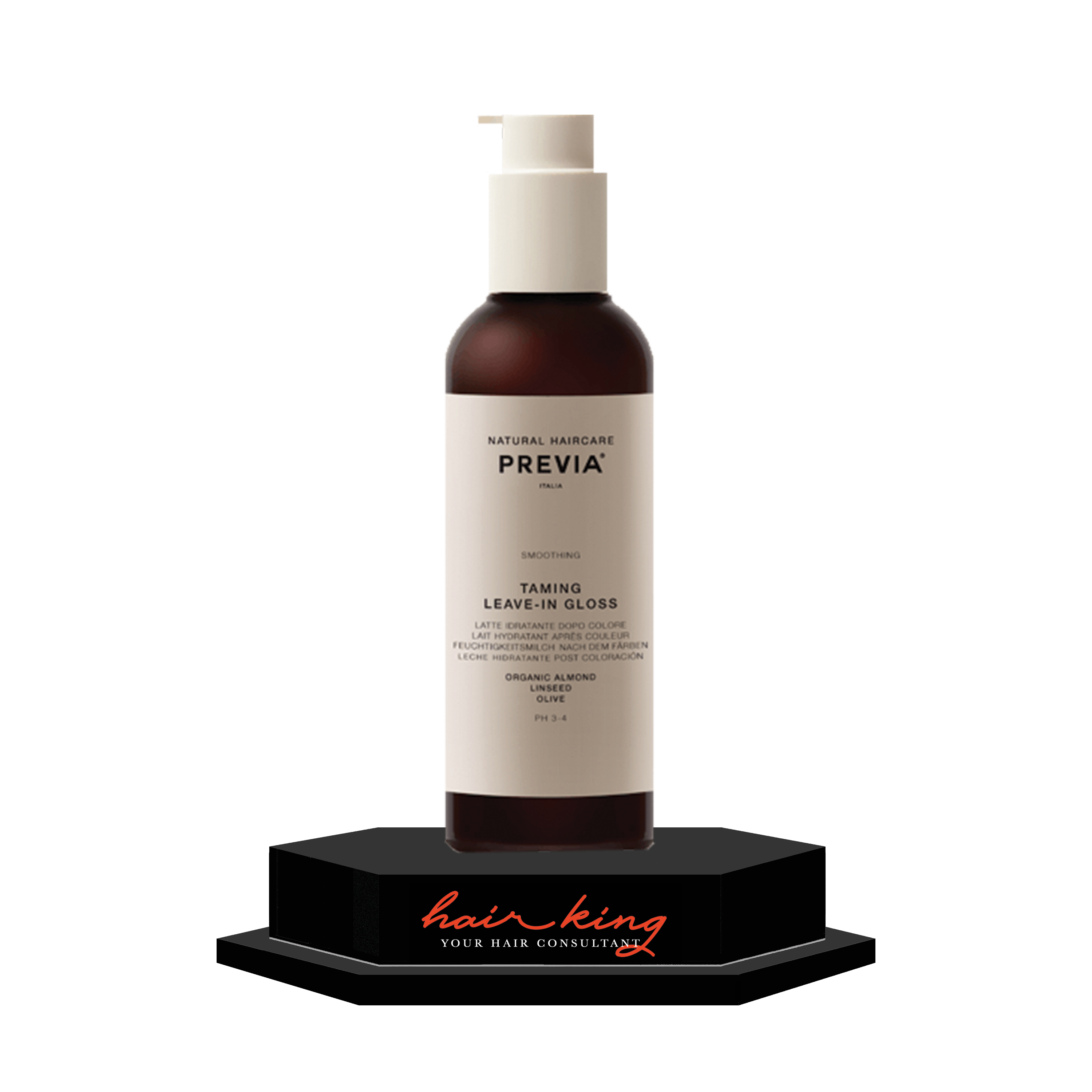 PREVIA Smoothing Taming Leave-In Gloss 200ml