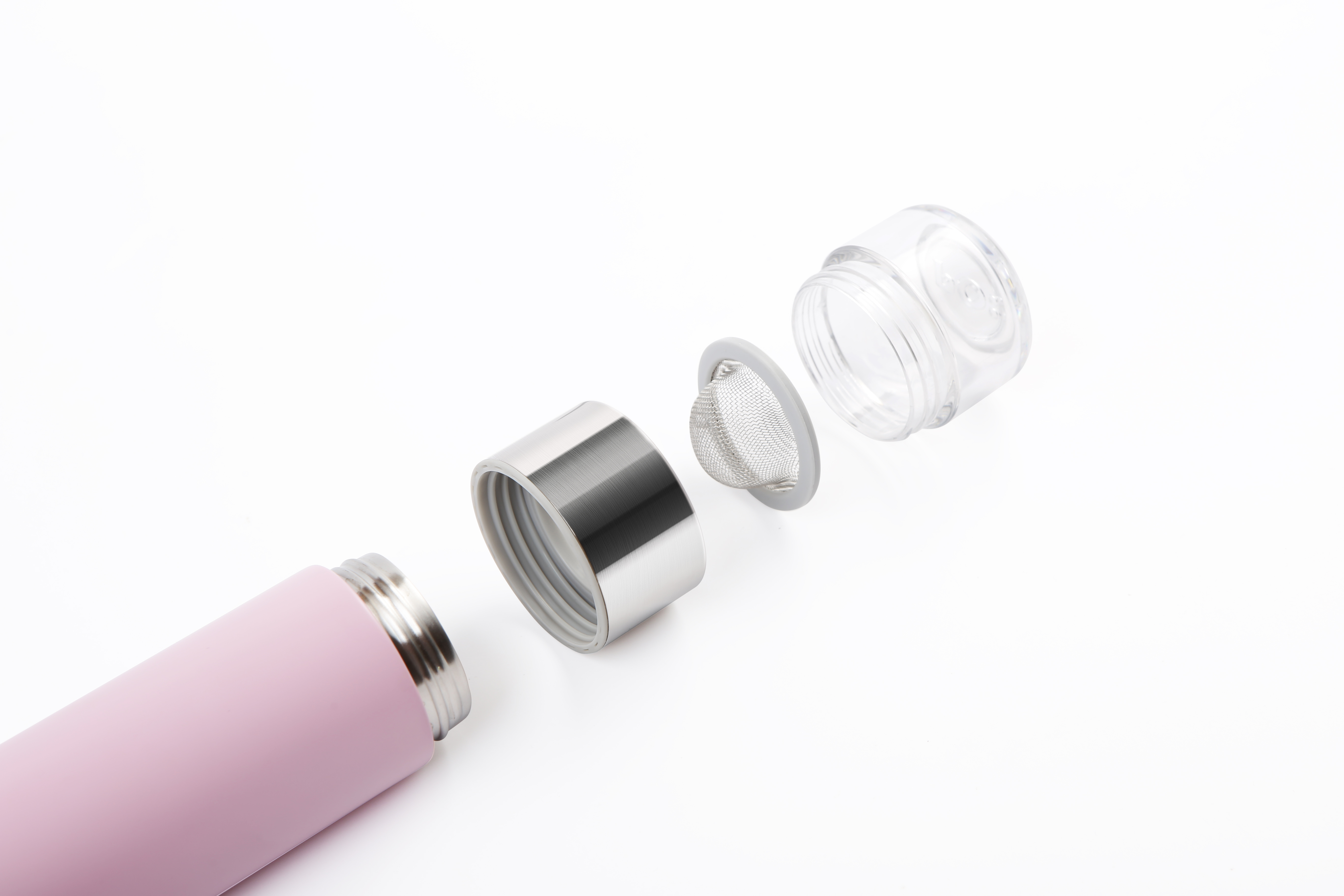 普思力特泡溫杯S240 (玫瑰粉)