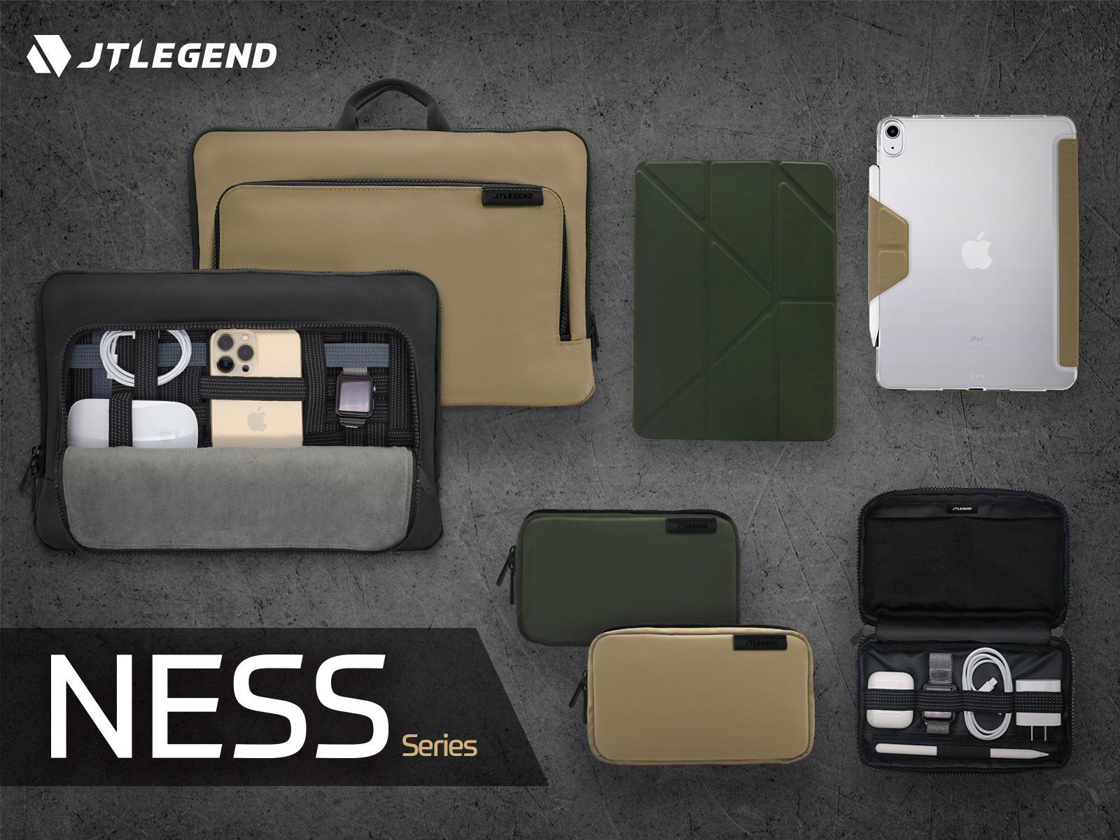 新聞報導 Stylish NESS － JTLEGEND 結合工裝時尚打造全新「NESS防潑水」包袋系列