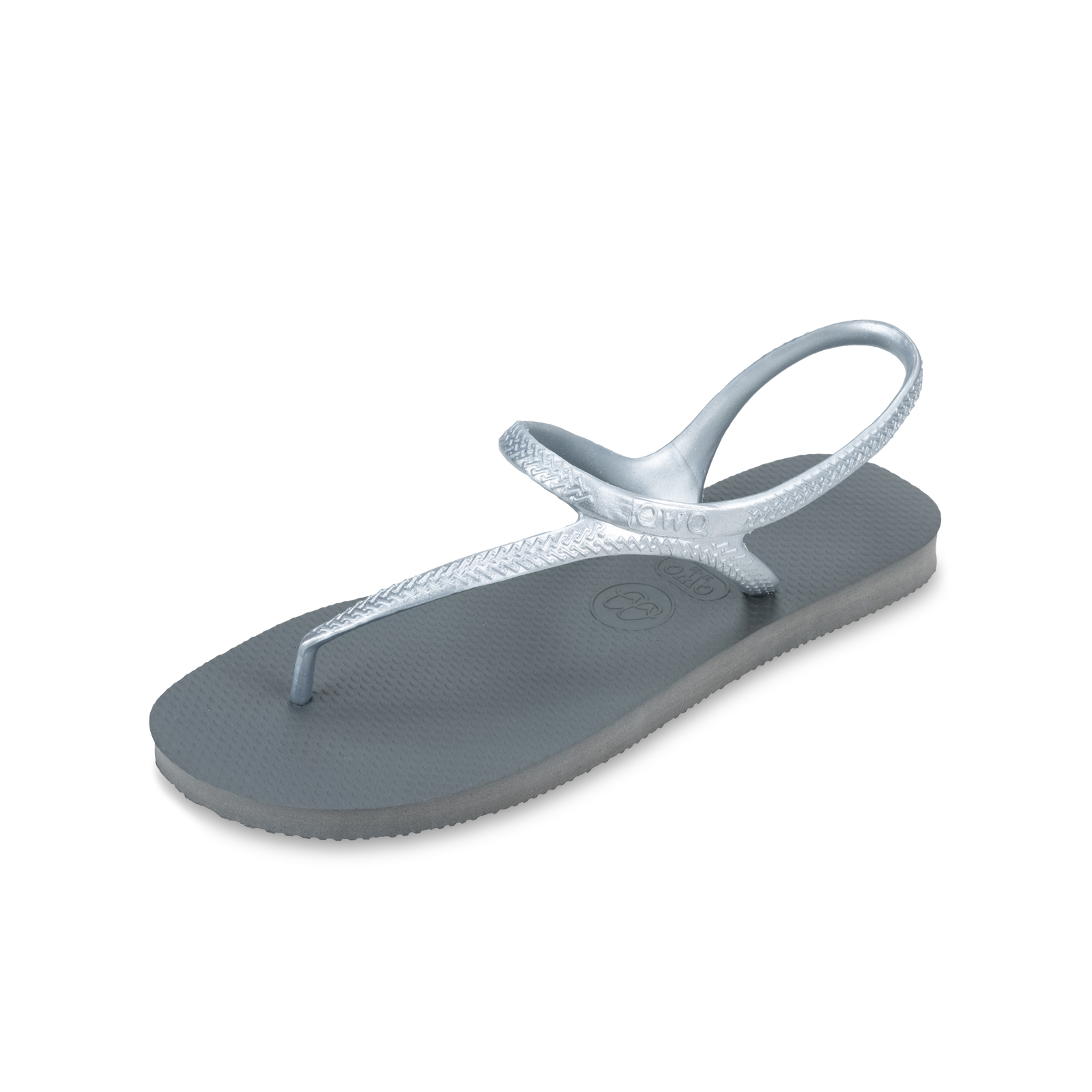 Urban綁帶涼鞋 女款珠光素色 銀河灰 腳型修長款