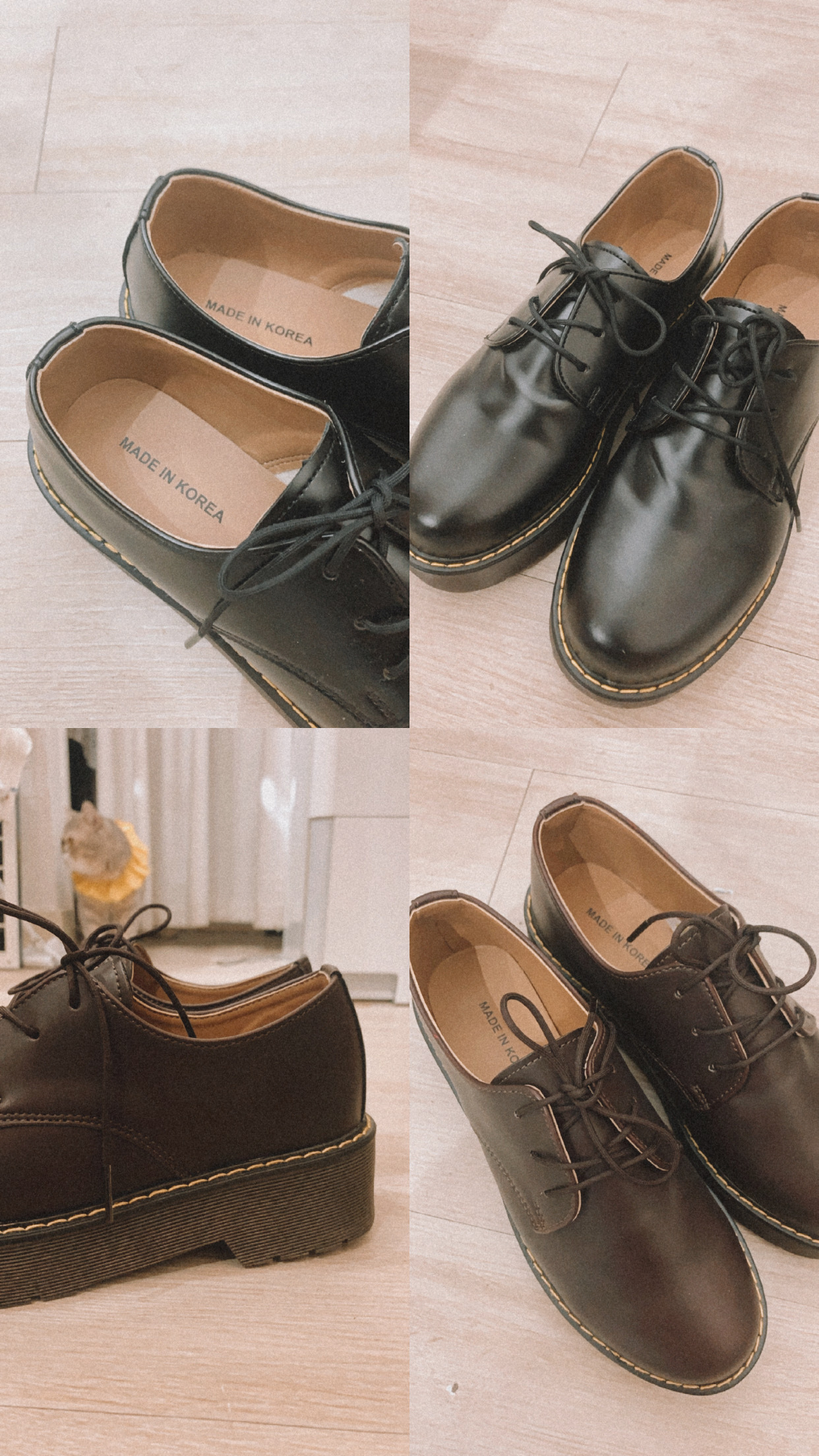 A0001｜韓國製明線小皮鞋