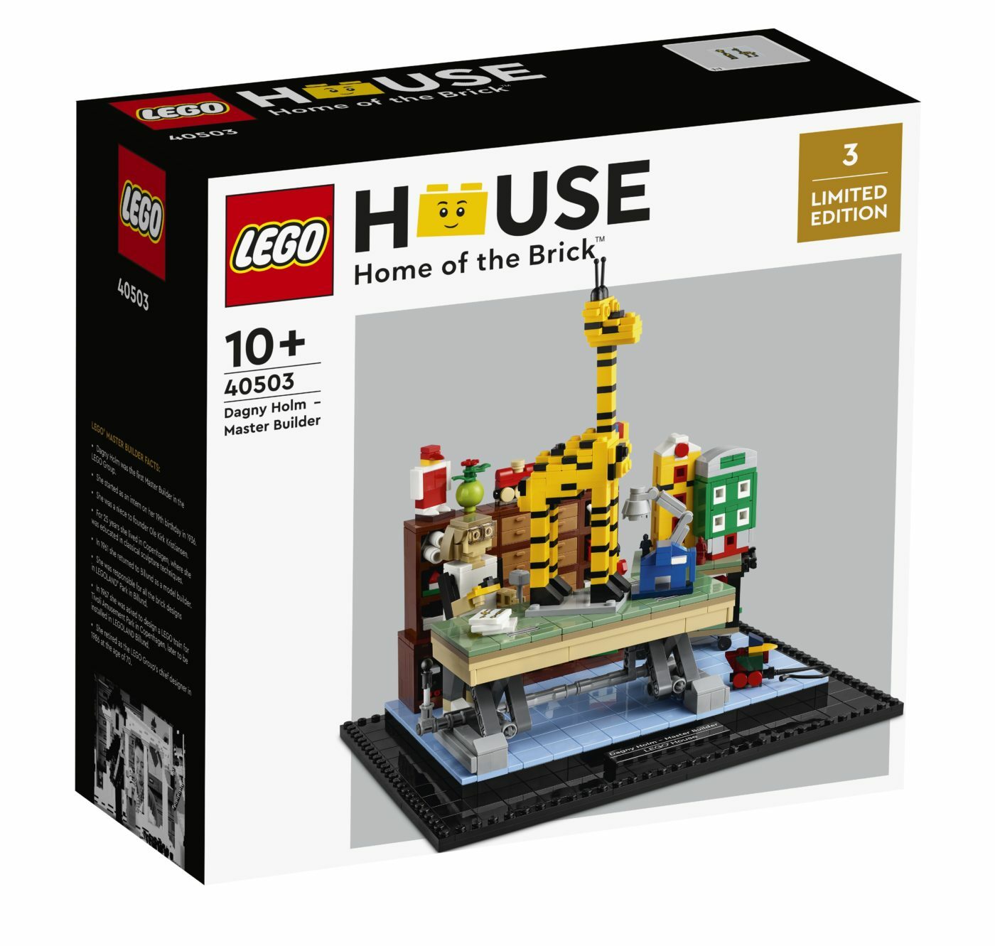 LEGO 40503 Dagny Holm – Master Builder