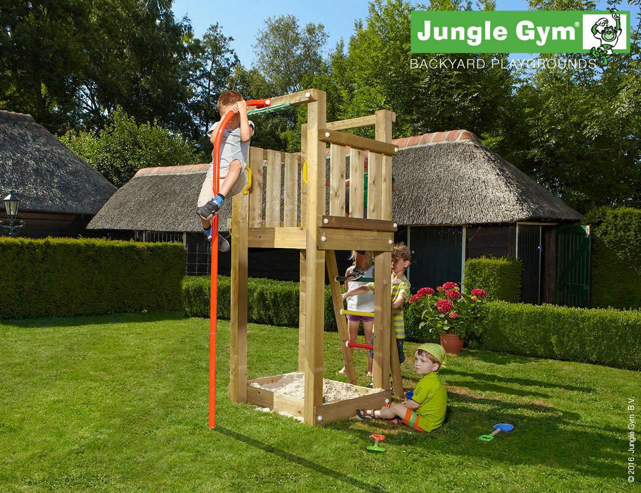 Jungle Tower Fireman's Pole
