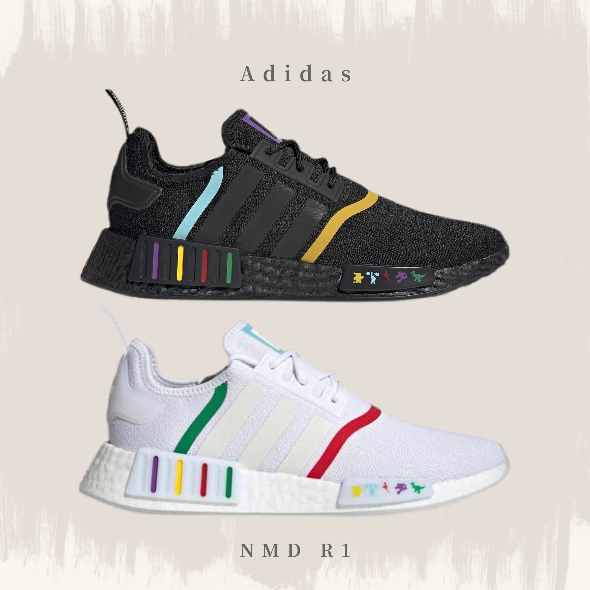 ADIDAS NMD PIXAR DISNEY GX0997 GX0996