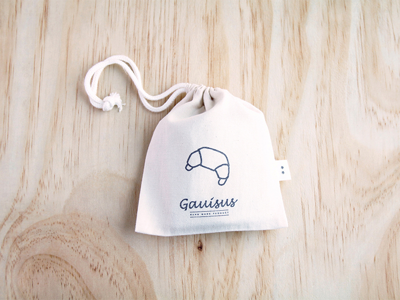 樂洋・好好玩羊毛氈材料包-迷你小牛角可頌別針