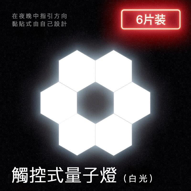 BUYPAL 量子LED觸控式燈 (6入裝)