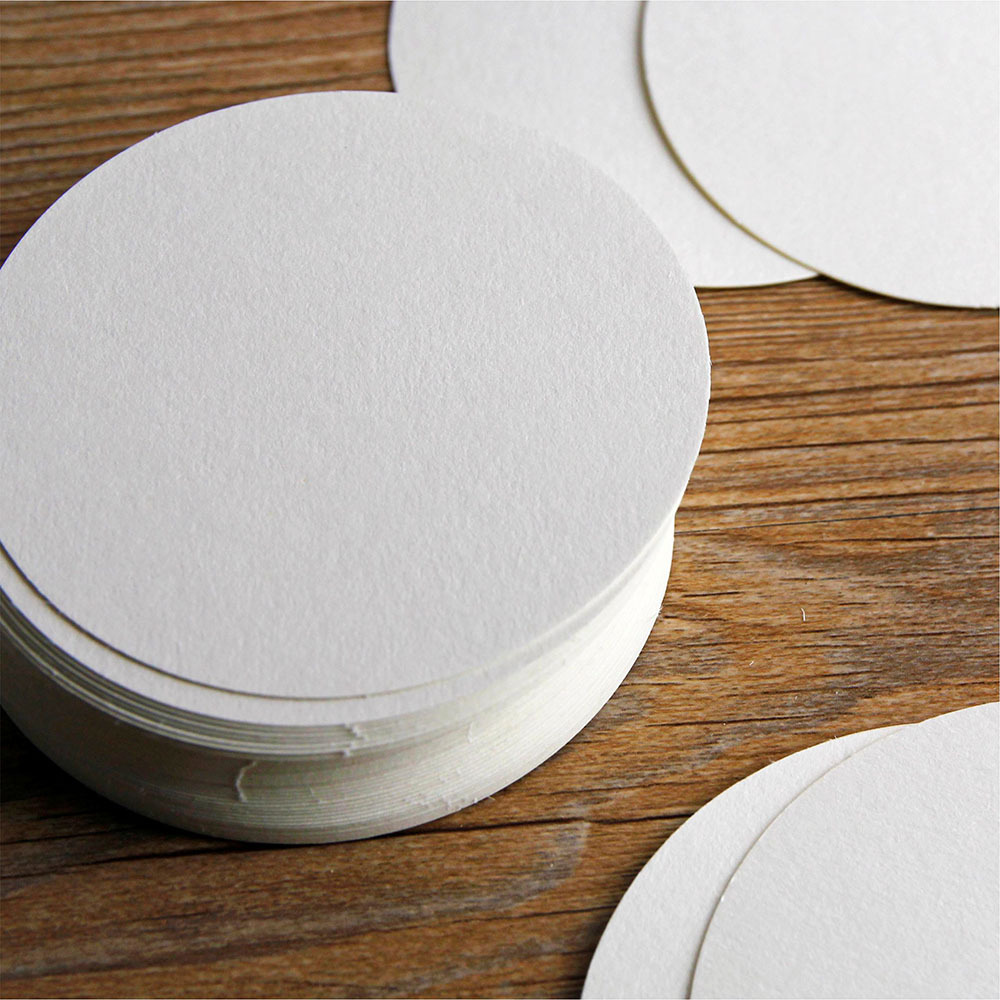 公版空白杯墊紙 圓形