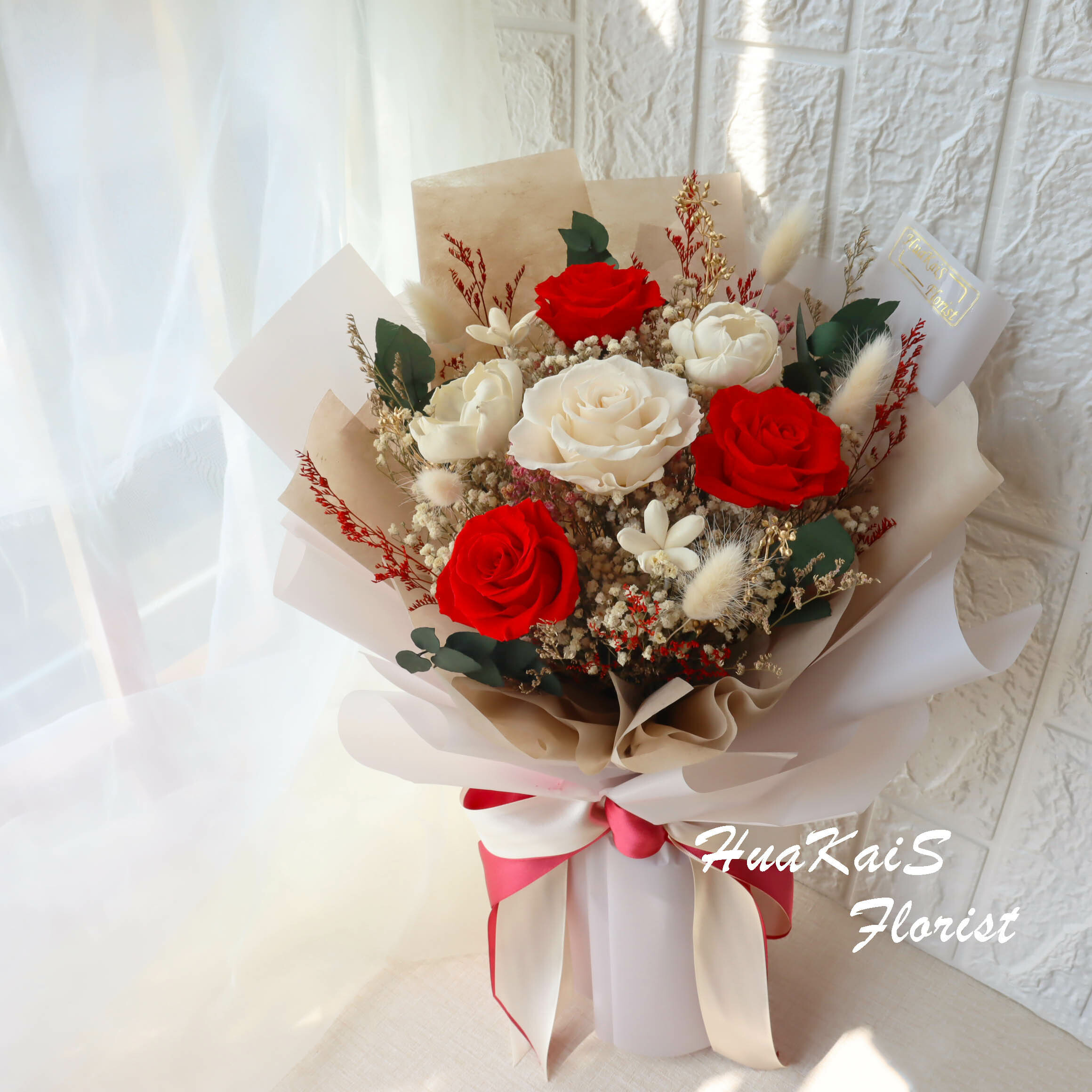 永生花束|經典款|告白花束|情人節花束|母親節花束|求婚花束|永生花