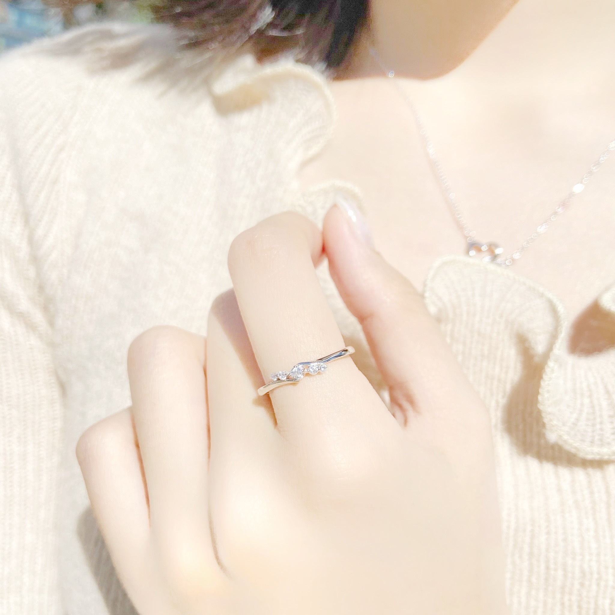 | 925純銀 | 點點滴滴戒指 | RI0395 |