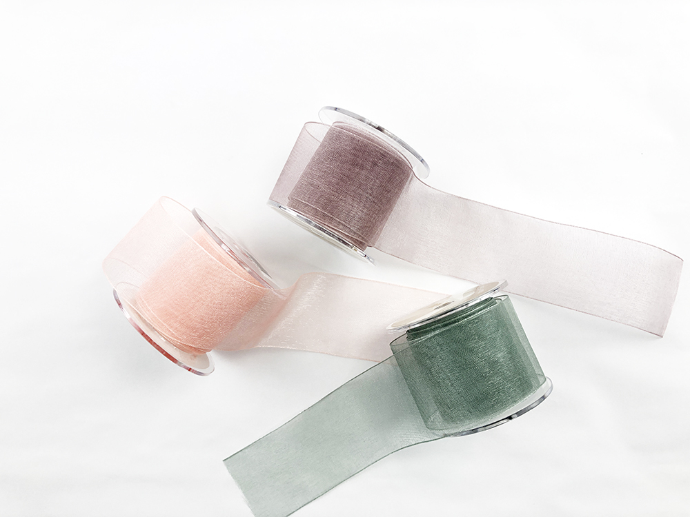 經典光澤網紗/特殊迷霧色系/3款寬度