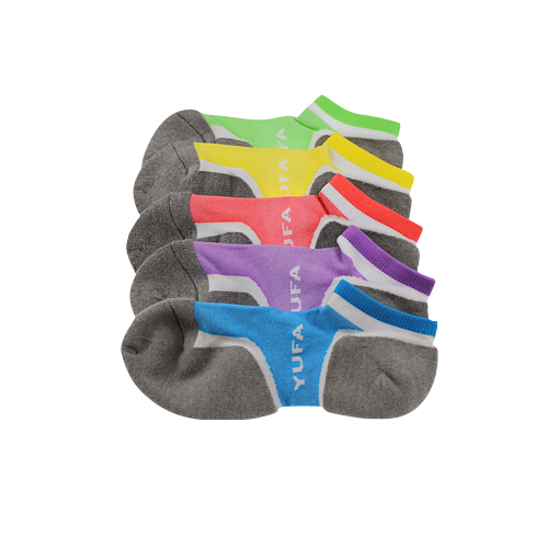 YUFA。透氣。竹炭紗。運動型。船襪。7030