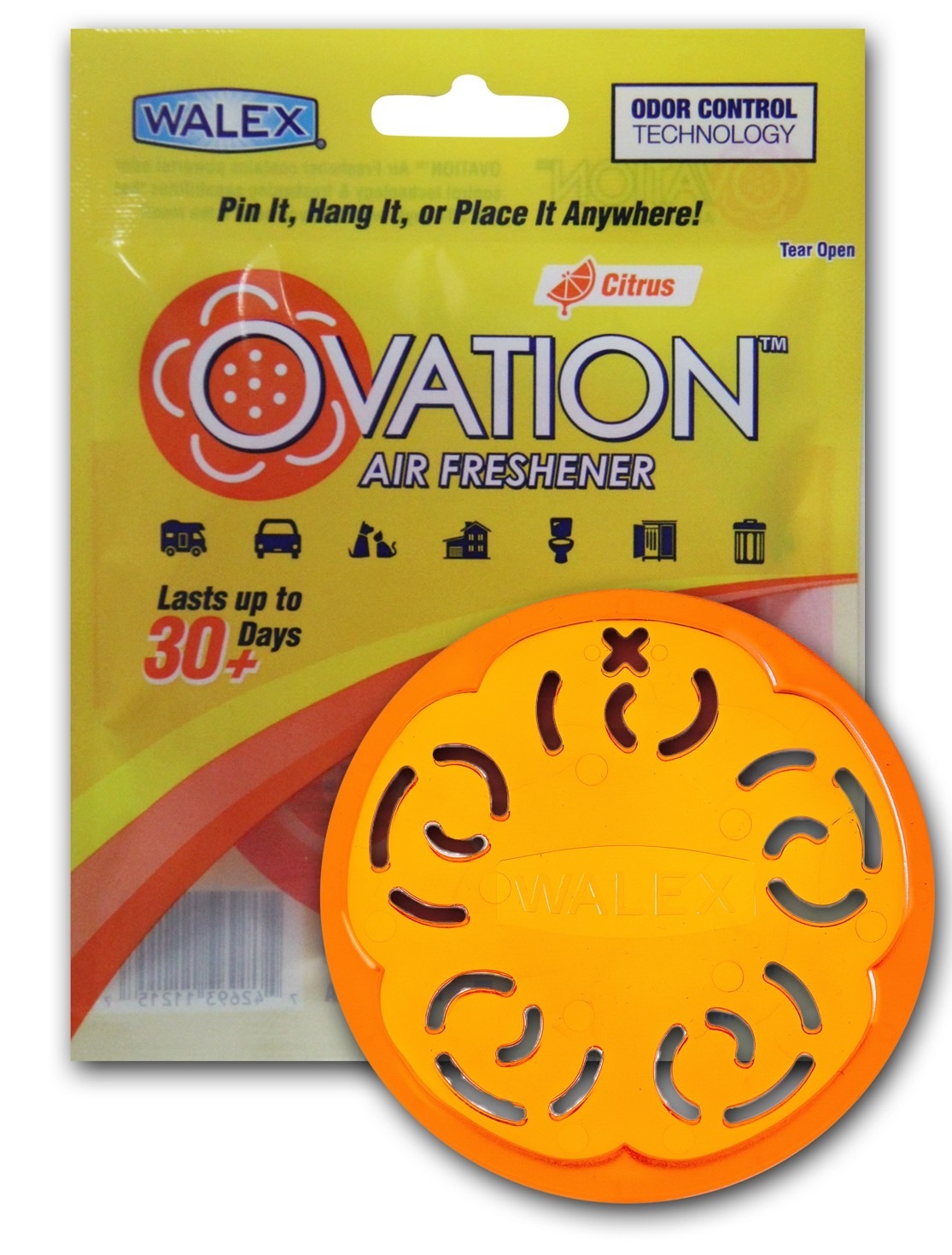 WALEX 美國進口香氛片 香氛片 車用香片 衣櫥芳香 房間室內芳香 去異味 除臭 芳香片 野營 車宿 行動馬桶