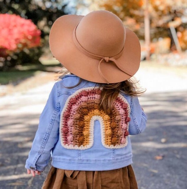 Rainbow Denim Jacket