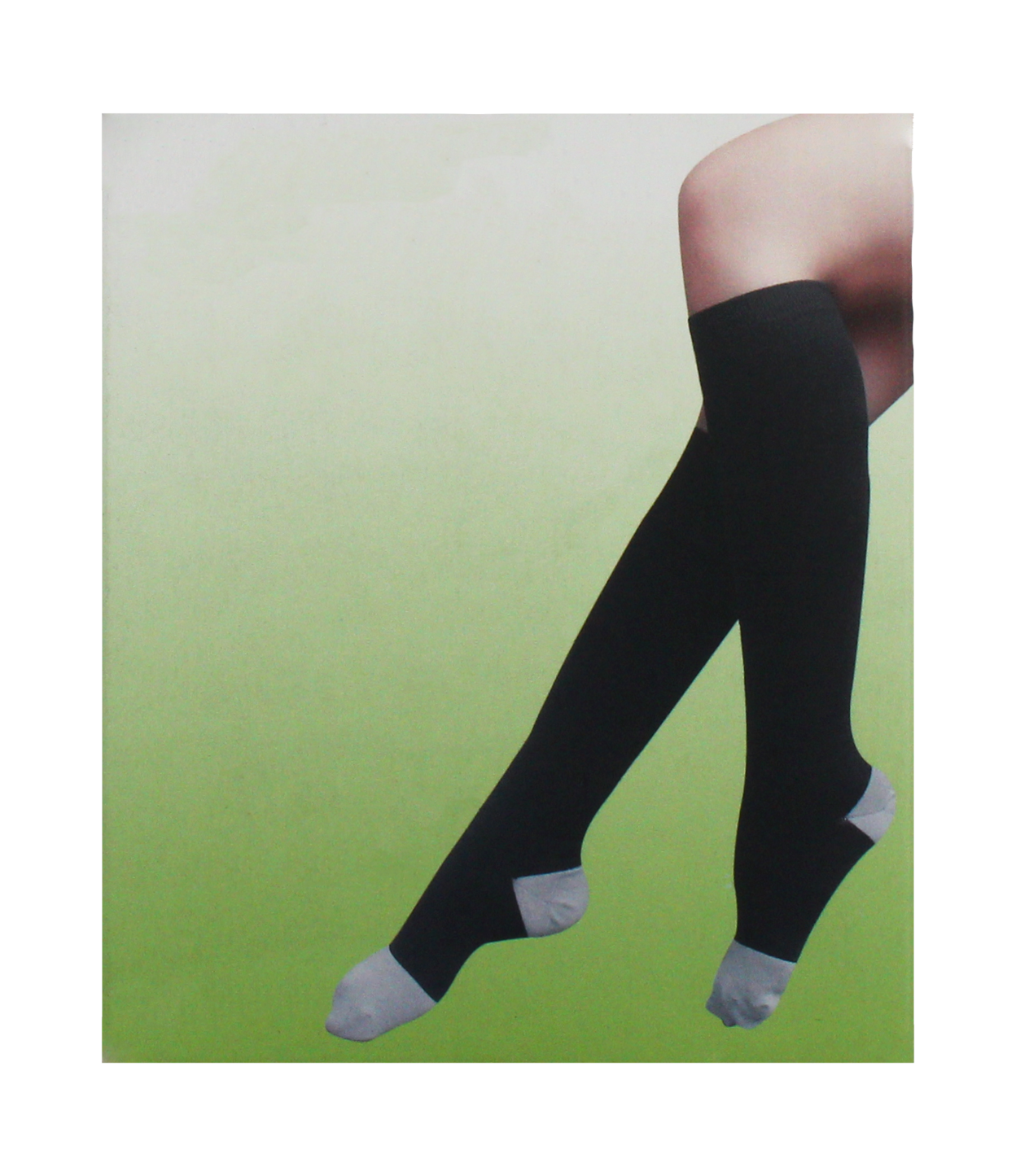 420D竹炭健康襪。中統襪