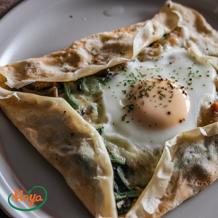 galette｜食譜｜鹹法式薄餅 —蛋奶素