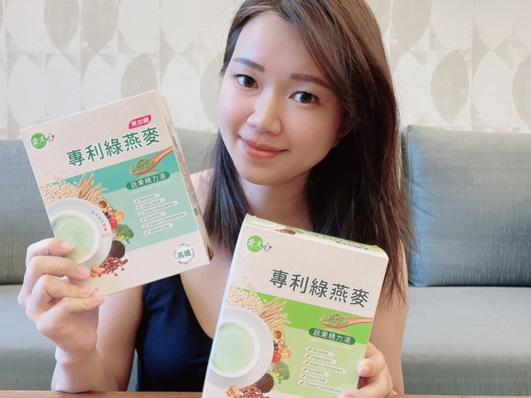 網紅推薦 金大心 專利綠燕麥蔬果精力湯