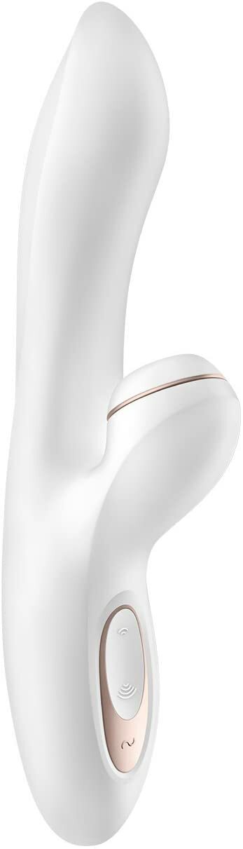 Satisfyer Pro + G-Spot 吸吮震動按摩器 (玫瑰金色)