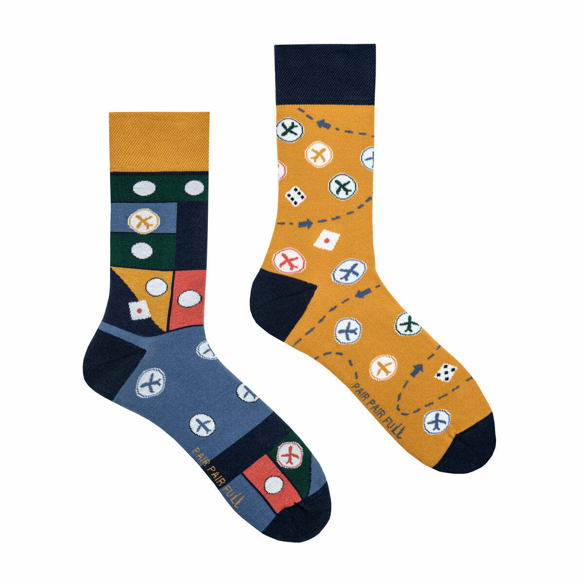 PAIR PAIR FULL 彩色飛行夢 襪子（尺碼：44-46）