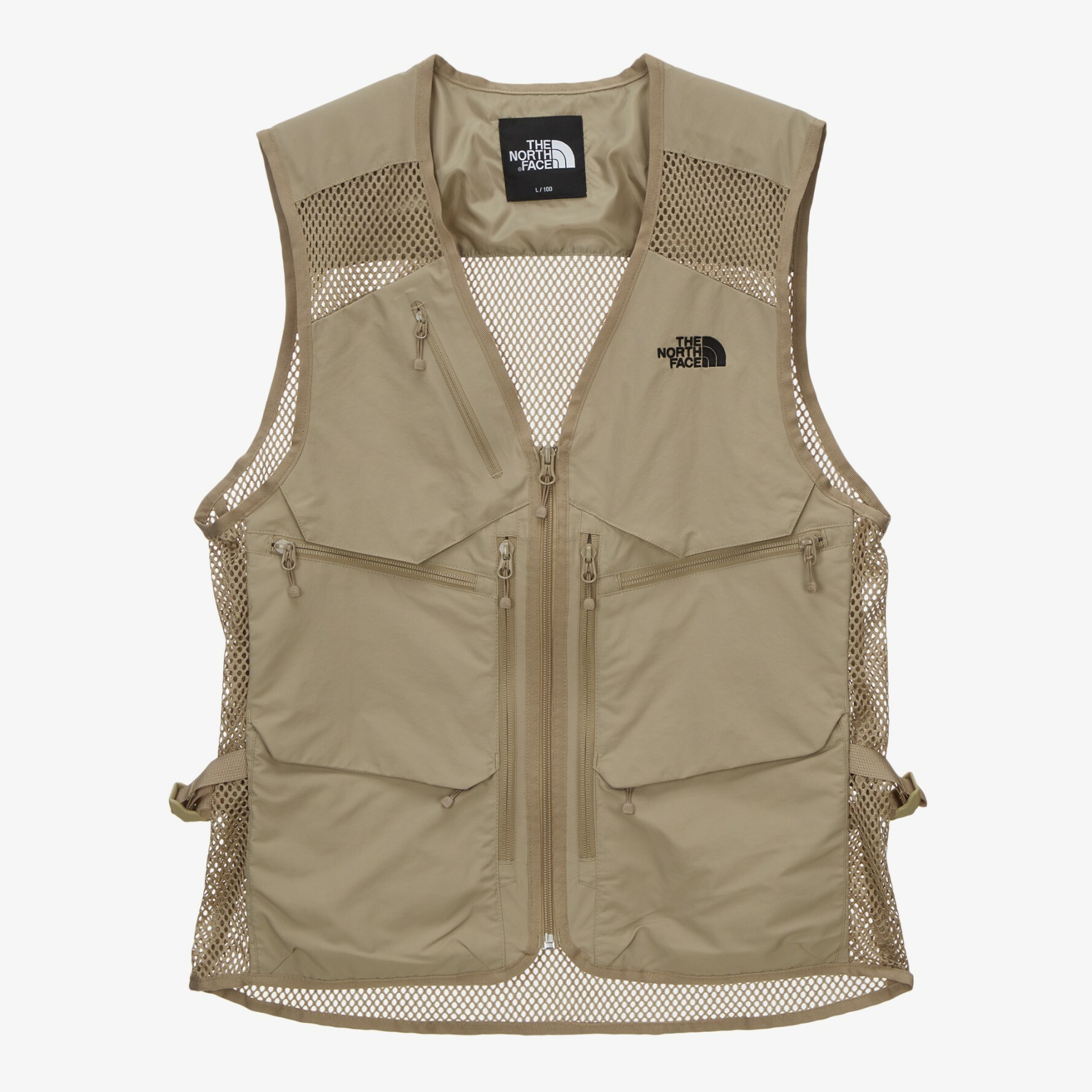 THE NORTH FACE GEAR MESH 男 網眼 背心 釣魚 外套 NV3BN01