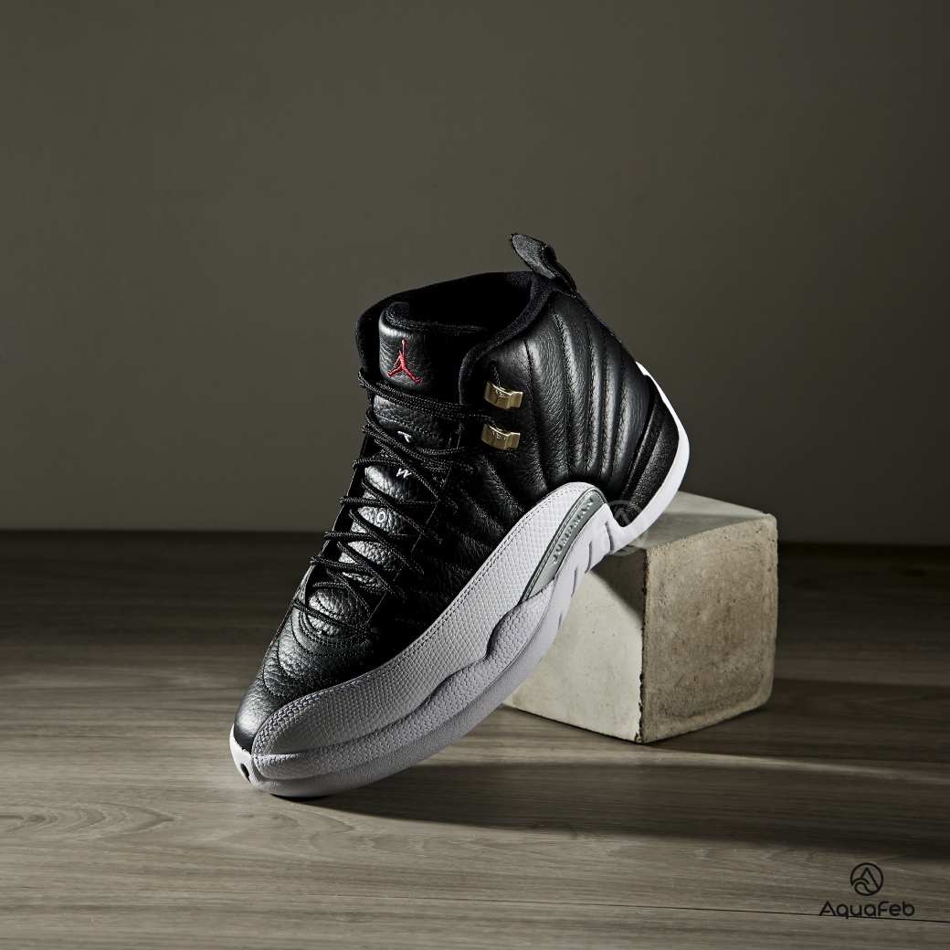 Nike Air Jordan 12 Playoff 2022 男黑白AJ12 籃球鞋休閒鞋CT801