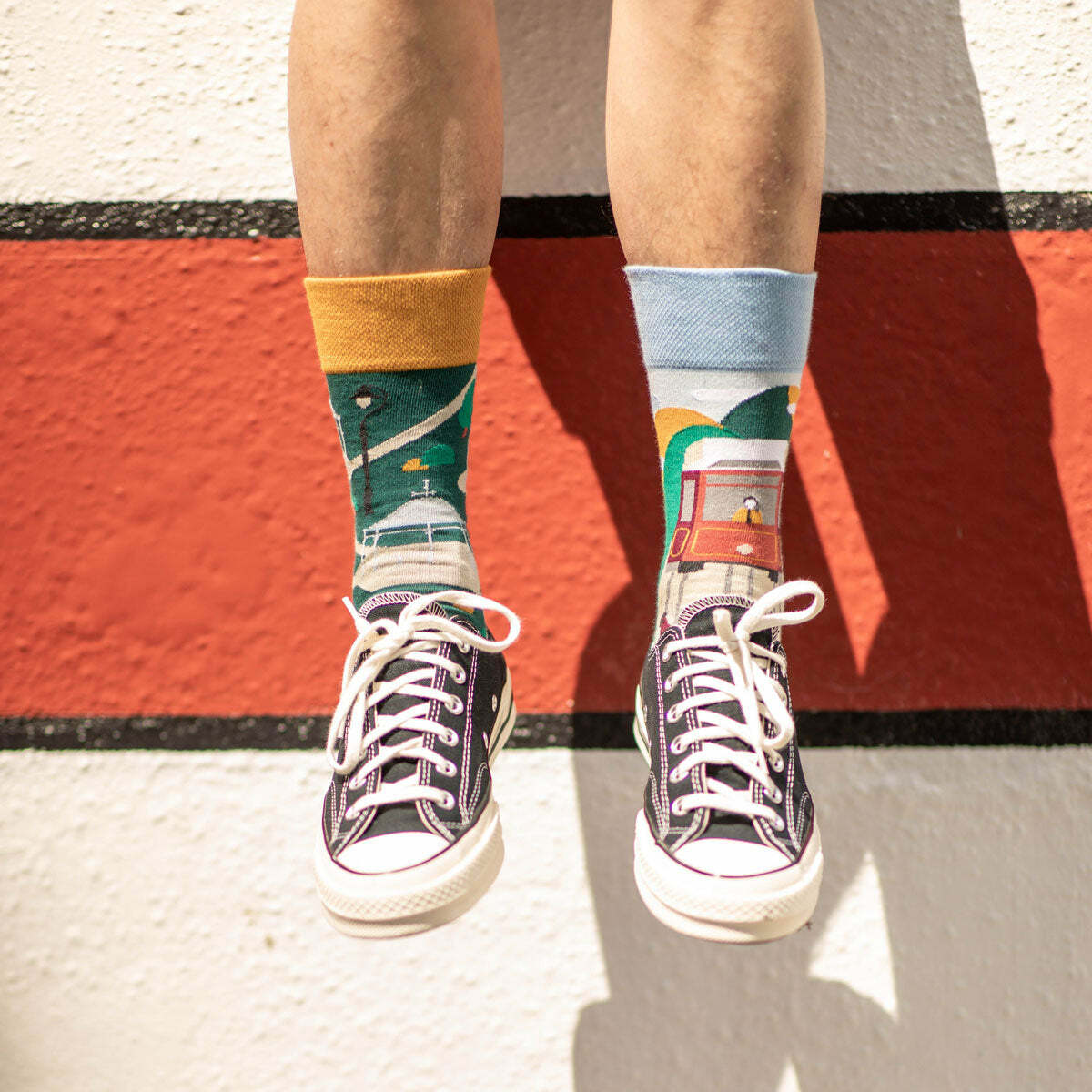 PAIR PAIR FULL 山頂好時光 襪子（尺碼：40-43）