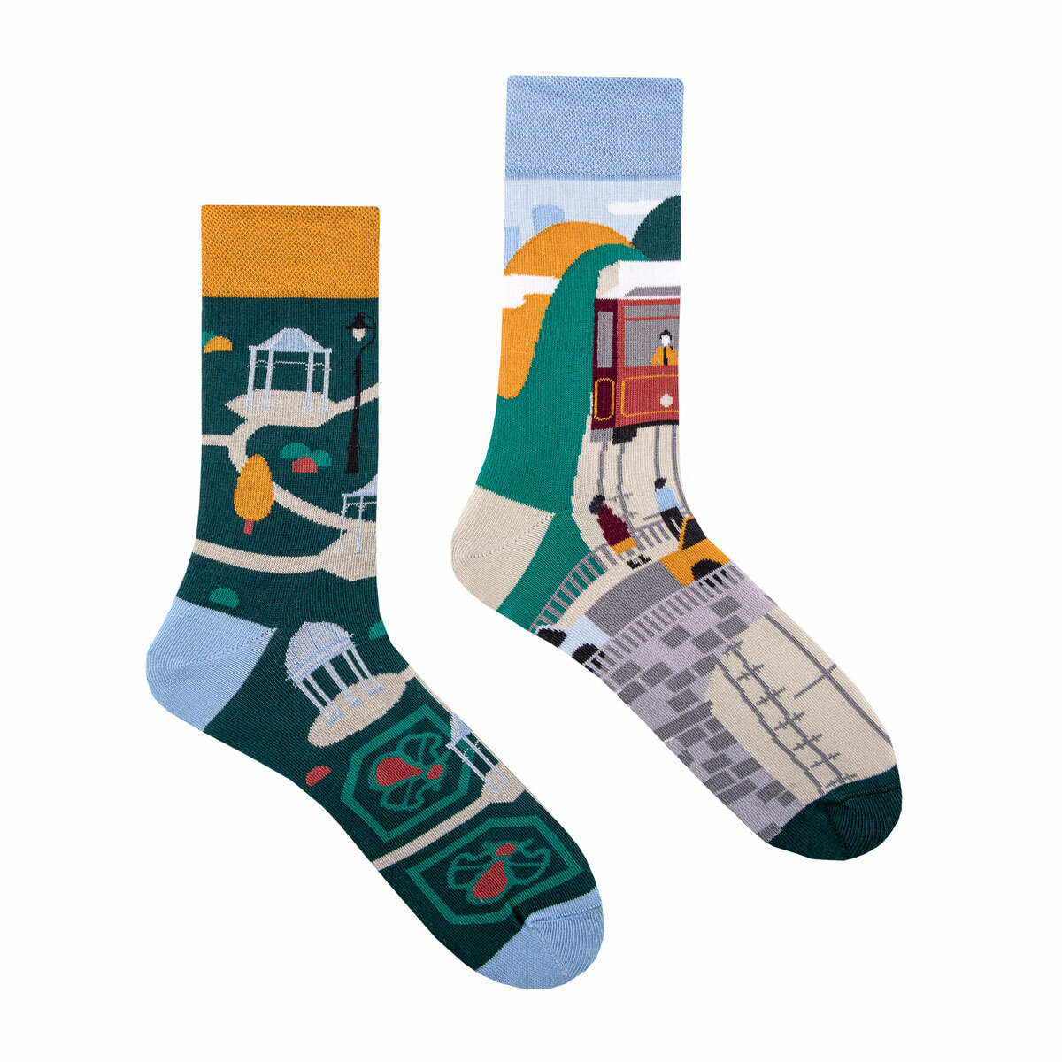 PAIR PAIR FULL 山頂好時光 襪子（尺碼：40-43）