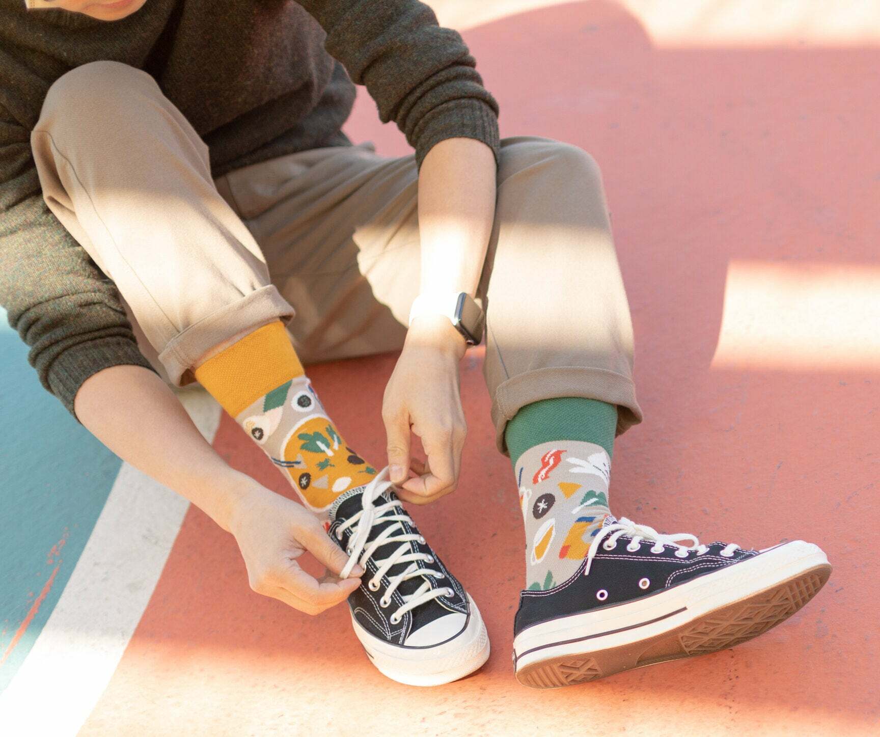 PAIR PAIR FULL "火鍋時間"襪子 （尺碼：40-43）