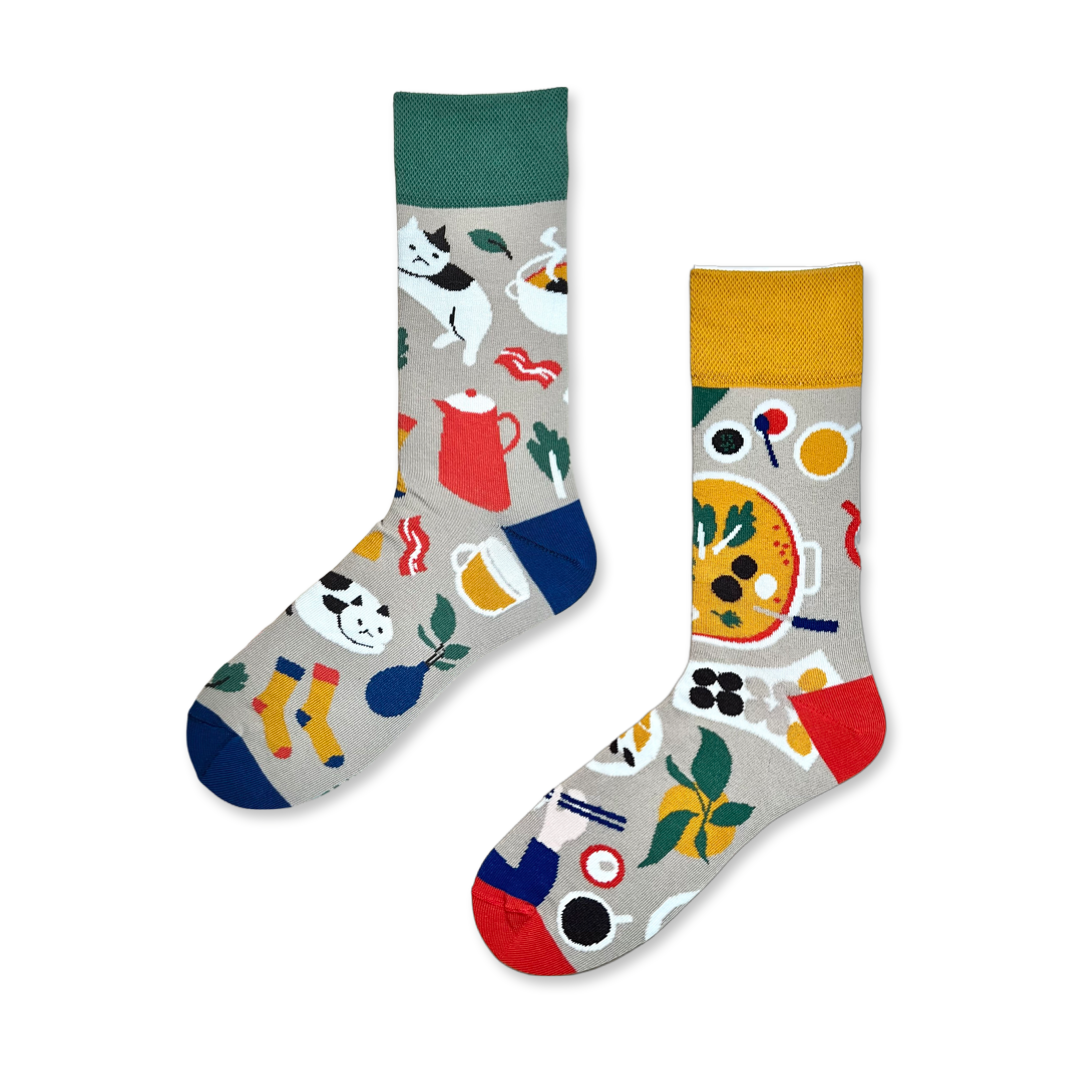 PAIR PAIR FULL "火鍋時間"襪子 （尺碼：44-46）