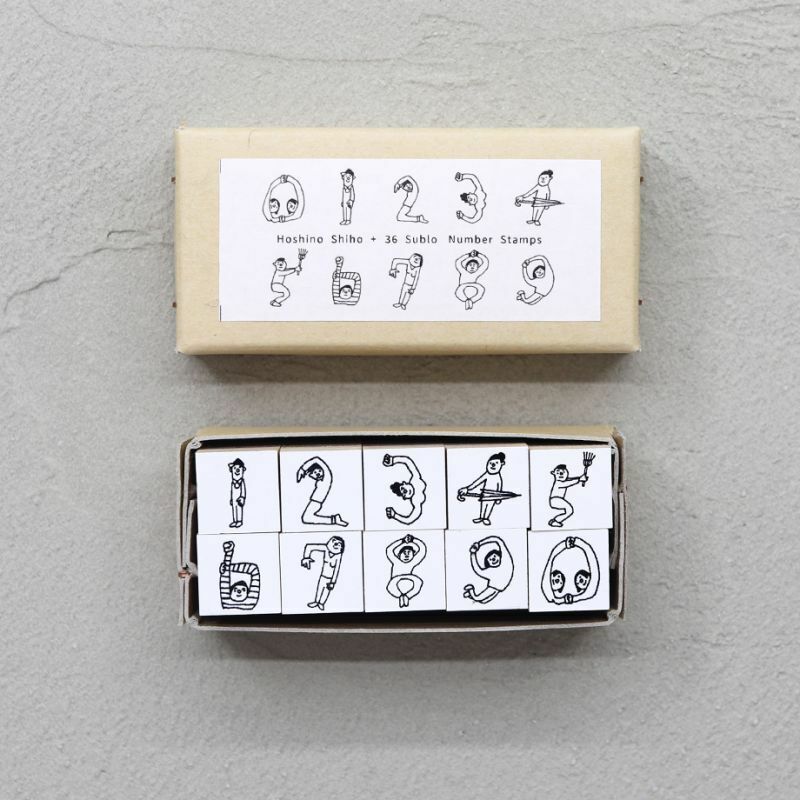 人物數字印章 / 36 Sublo 日本