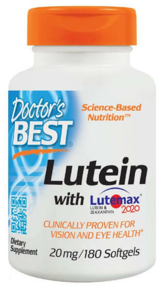 [預購] 專利葉黃素 20毫克 180粒 Doctor's Best Lutein with Lutemax