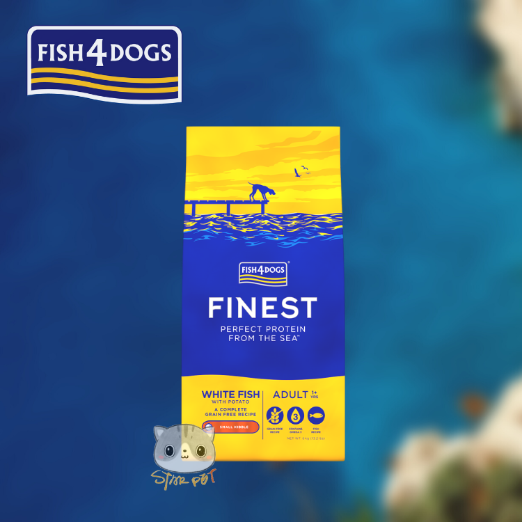 Finest Fish4Dogs Salmon with Potato - Small Bites 12kg