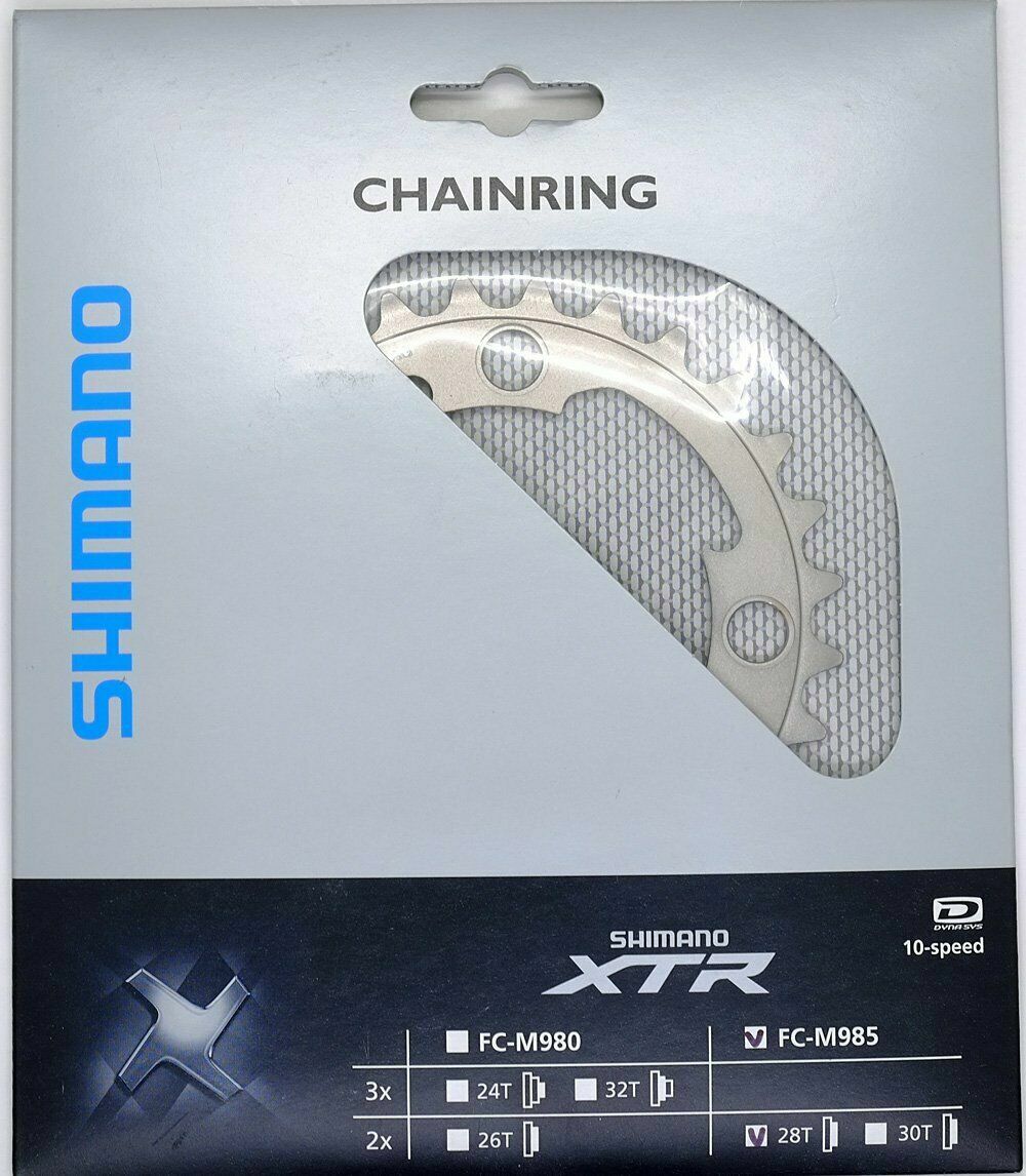 Shimano XTR FC M985 MTB Inner Chainring 28T AG for 40 2