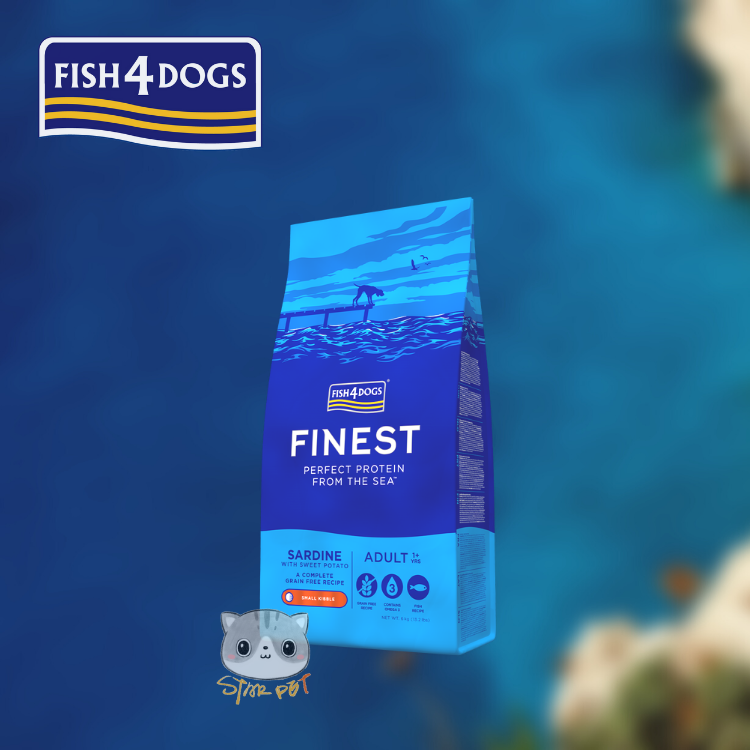 [Exp.2023/08/23]Finest Fish4Dogs Sardine with Sweet Potato - Small Bites 6kg