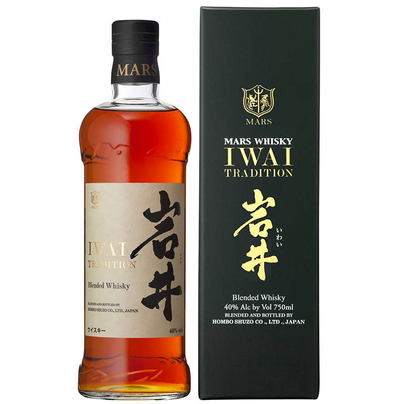 岩井 ウイスキー 免税店限定 IWAI MARS Mars Iwai Blue Label Mars Japanese Whisky 岩井 750ml $30